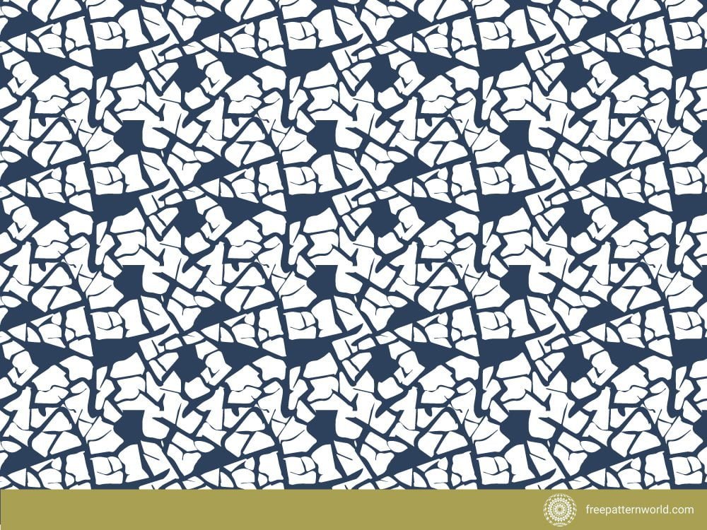 Abstract tiles pattern