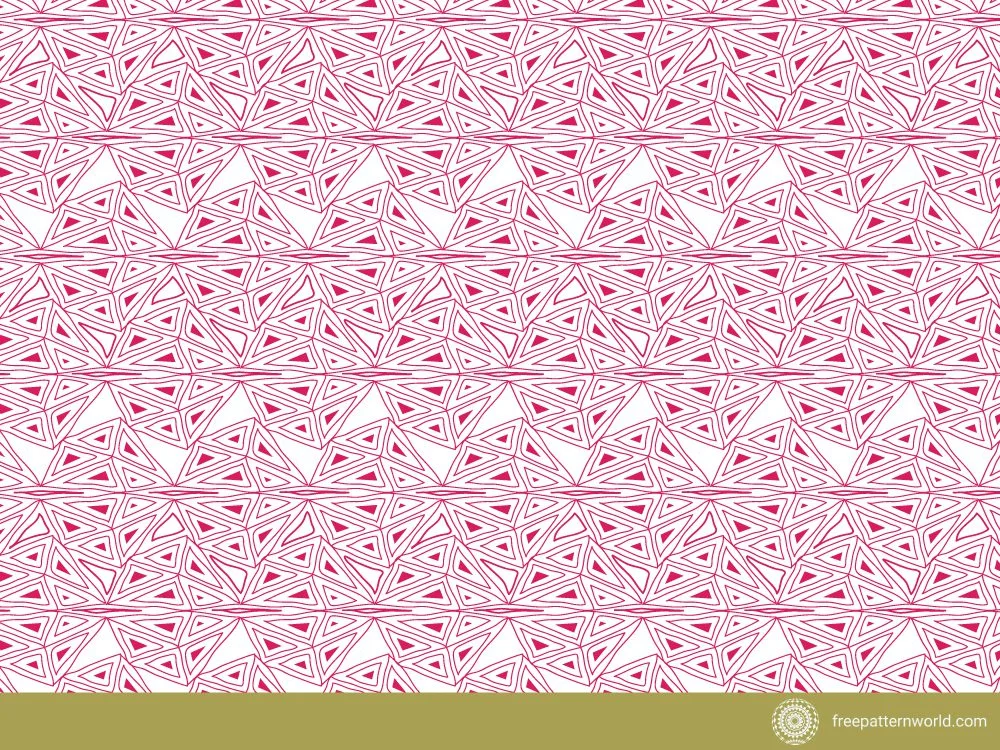 Seamless pattern featuring intricate thin blue lines forming a repeating geometric grid of hexagons and triangles with an overlapping or woven appearance on a white background.