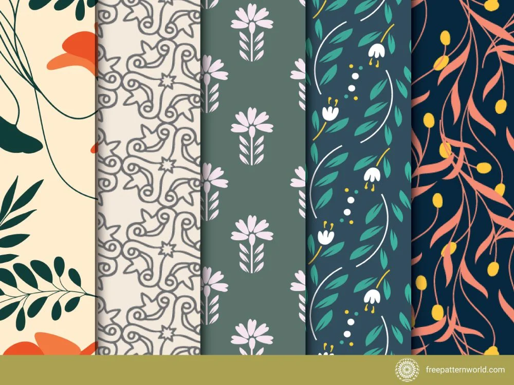 floral patterns