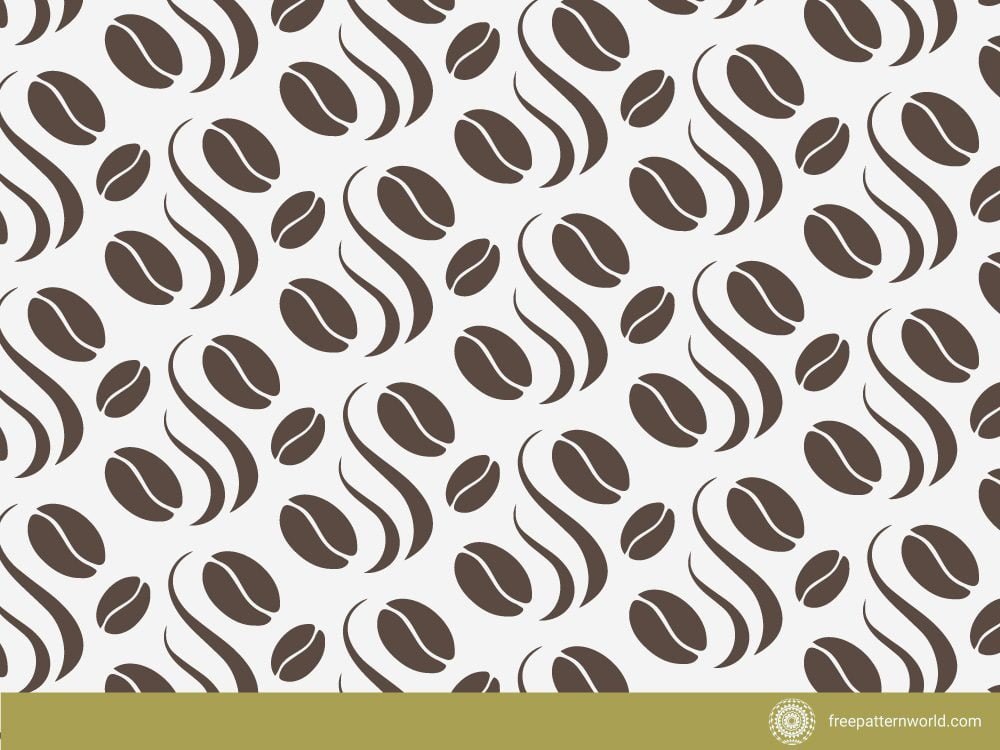 coffee bean pattern