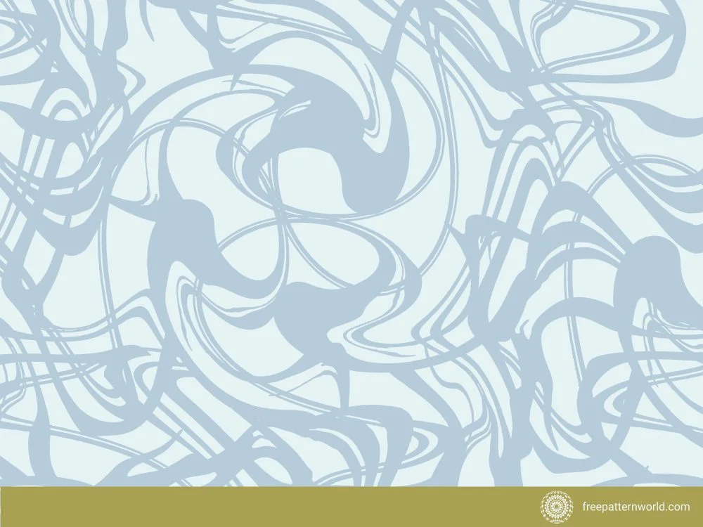 Abstract marble-like pattern with light blue swirling and wavy lines on a pale blue background, creating a fluid texture.