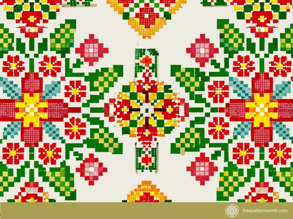 Floral Cross Stitch