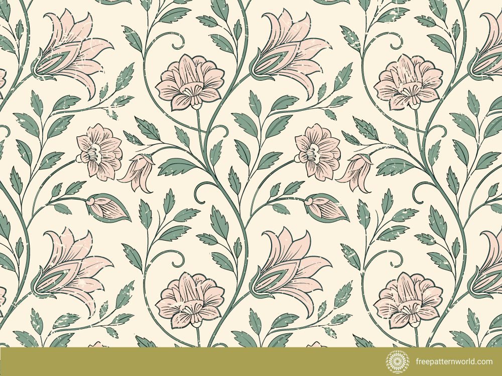 Floral Vintage Pattern Design